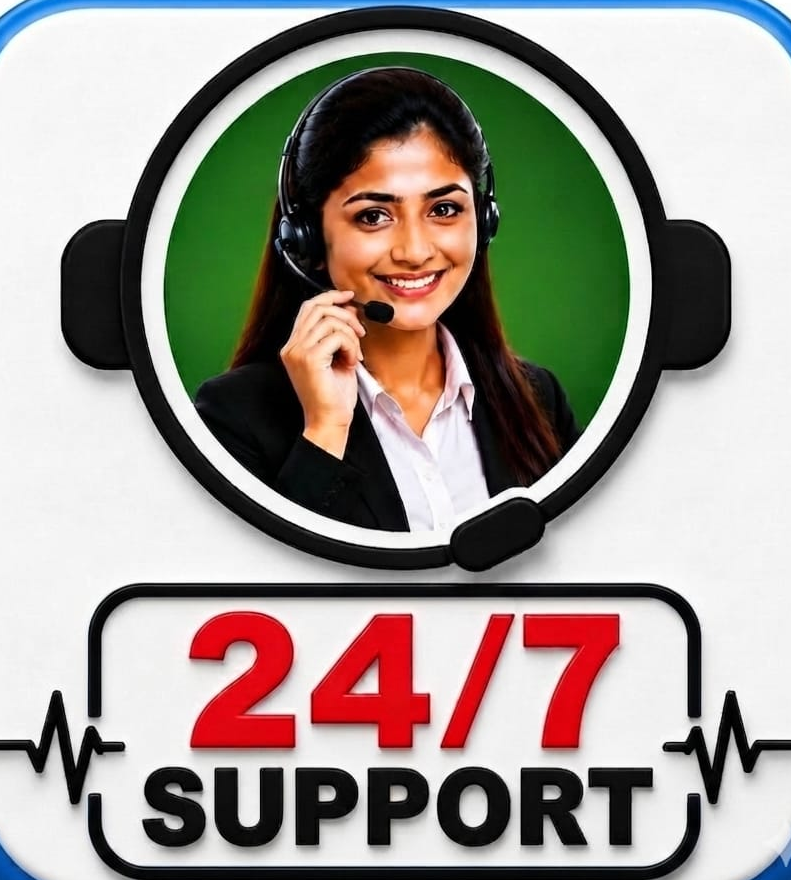 24/7 Support